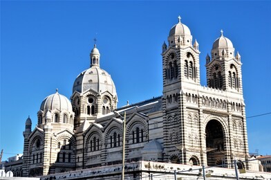 cathedral sainte marie majeure from marseille ,france