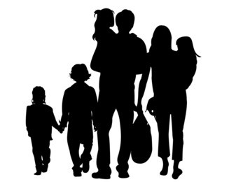 family silhouettes