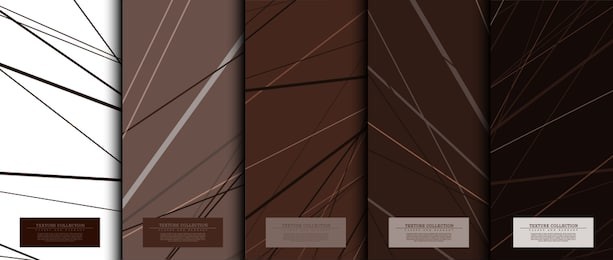 texture collection abstract pattern texture chocolate brown background card template vector design