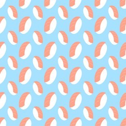 sushi seamless pattern