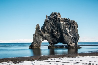 hvitserkur in iceland