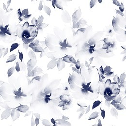 watercolor seamless pattern. floral print. hand drawn watercolour illustration