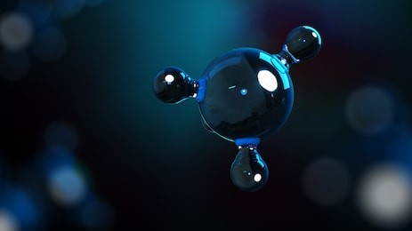 3d illustration molecules. atoms bacgkround. medical background. molecular structure at the atomic level