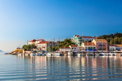 fiscardo on the island of cefalonia