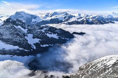 titlis beautiful mountain switzerland