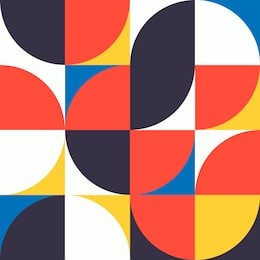 simple geometric artwork with editable bold blocks. scandinavian style. universal abstract seamless pattern for wallpaper, web or prints cover, textile, ceramic tile etc.
