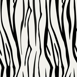 zebra stripes seamless pattern. zebra print, animal skin, tiger stripes, abstract pattern, line background, fabric. amazing hand drawn vector illustration. poster, banner. black and white artwork,