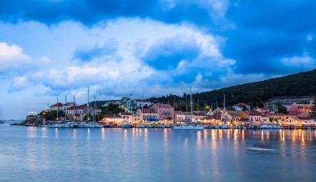 fiskardo on the island of cephalonia
