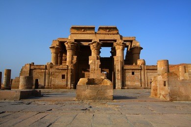 the temple of kom ombo in egypt