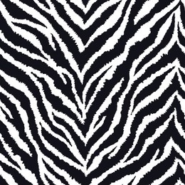 seamless pattern with zebra fur print. vector illustration. exotic wild animalistic texture. 
