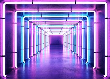 neon cyber punk light background concept.