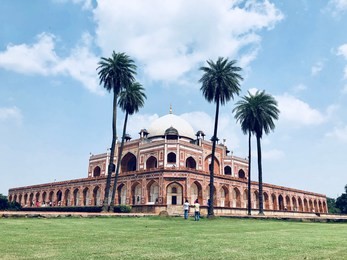 humayun tomb-humayun's tomb is the tomb of the mughal emperor humayun in delhi, india. the tomb was commissioned by humayun's first wife and chief consort, empress bega begum, in 1569-70,