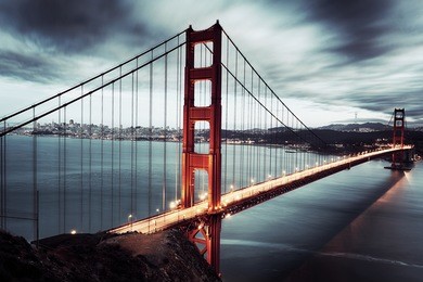 golden gate bridge in san francisco, california, usa