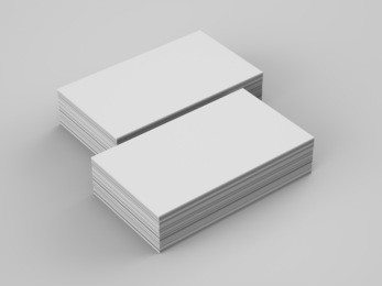 business cards blank mockup - template