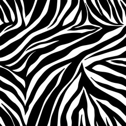 vector animal print. zebra ornament. seamless pattern