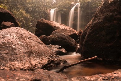 phnom kulen is one of the national parks in cambodia. it has beautiful waterfalls whose water is super cold. phnom kulen is the best historical and natural destination in siem reap, cambodia.