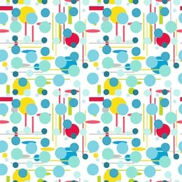 geometric shapes seamless pattern