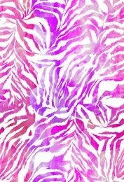 seamless endless hand drawn watercolor abstract animal skin zebra pattern gradient tie dye colorful background