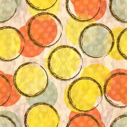 seamless pattern with circles