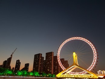 tianjin eye through my eyes