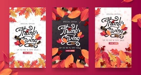 thanksgiving day banner background. celebration quotation for card.vector illustration.autumn season inscription.calligraphy of "thanksgiving"
