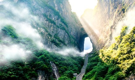 the heaven's gate, tianmen shan national park zhangjiajie