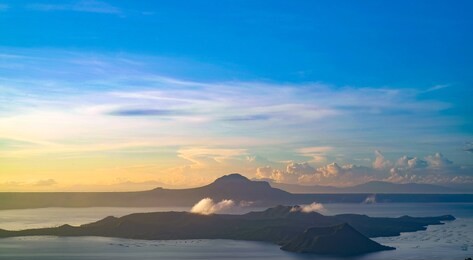 taal volcano , tagaytay , philippines