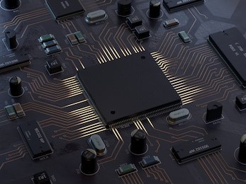 central computer processors cpu concept. 3d rendering,conceptual image.