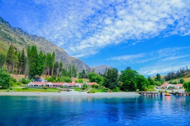 walter peak high country farm, queenstown, new zealand (by the lake wakatipu)