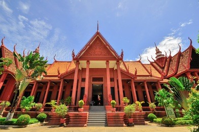 national museum in phnom penh - cambodia