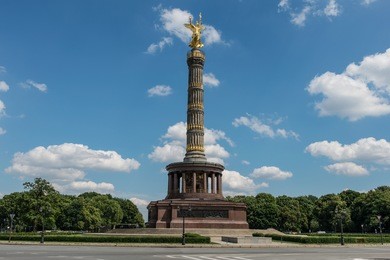 victory column in berlin after reconstruction 2011