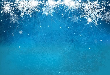vector  abstract, blue, snowflake background. christmas background.  