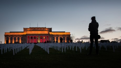 100th anniversary of armistice day in auckland war memorial museum