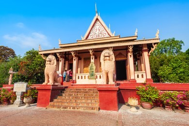wat phnom or mountain pagoda is a buddhist temple located in phnom penh in cambodia