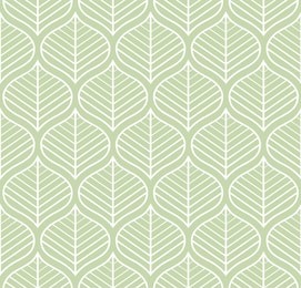 vector leaves seamless pattern. abstract grid background. geometric texture.