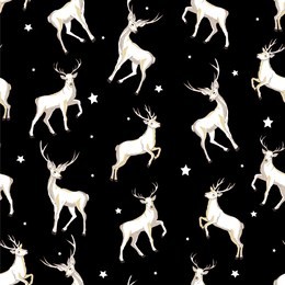 seamless deer pattern