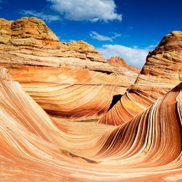 the wave in arizona, rocky desert rock formation