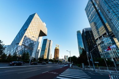 business district in beijing,china