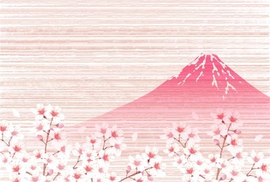 fuji japanese paper  new year's card background