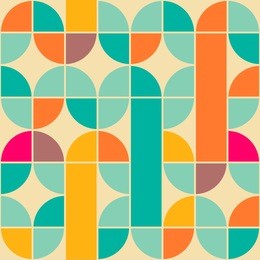 retro abstract seamless pattern