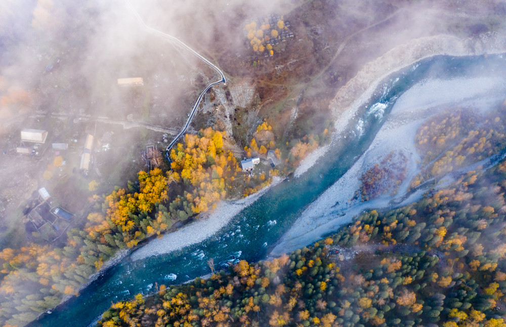 hemu village, xinjiang, china