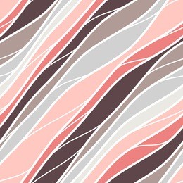 seamless pattern. texture of pastel wavy diagonal stripes. stylish abstract background