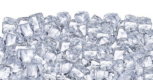 ice cubes. file contains two clipping path - to the front and the back.