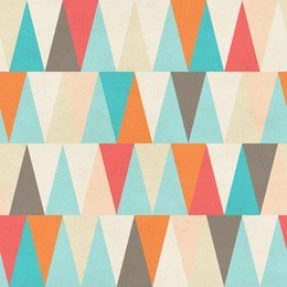 seamless geometric pattern on paper texture