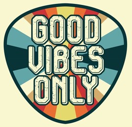 good vibes vintage retro