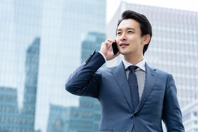 portrait of asian business person 