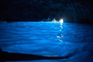 blue grotto in capri italy