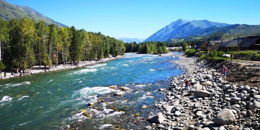 xinjiang kanas river