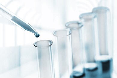 science laboratory test tubes , laboratory equipment