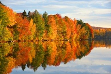 fall landscape quebec province canada